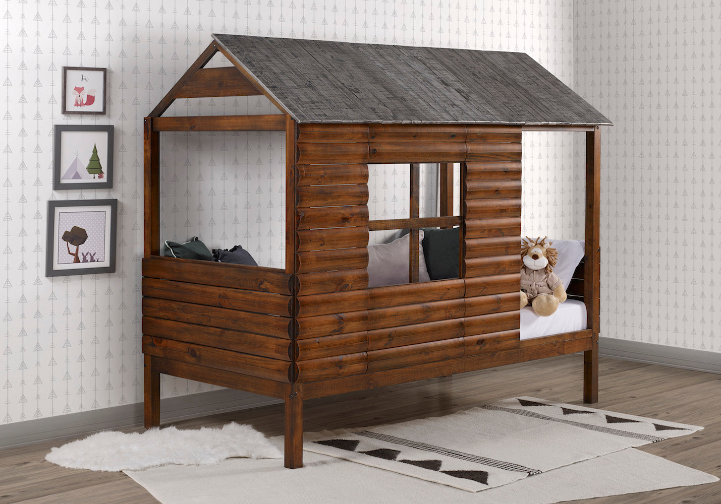 cabin loft bed