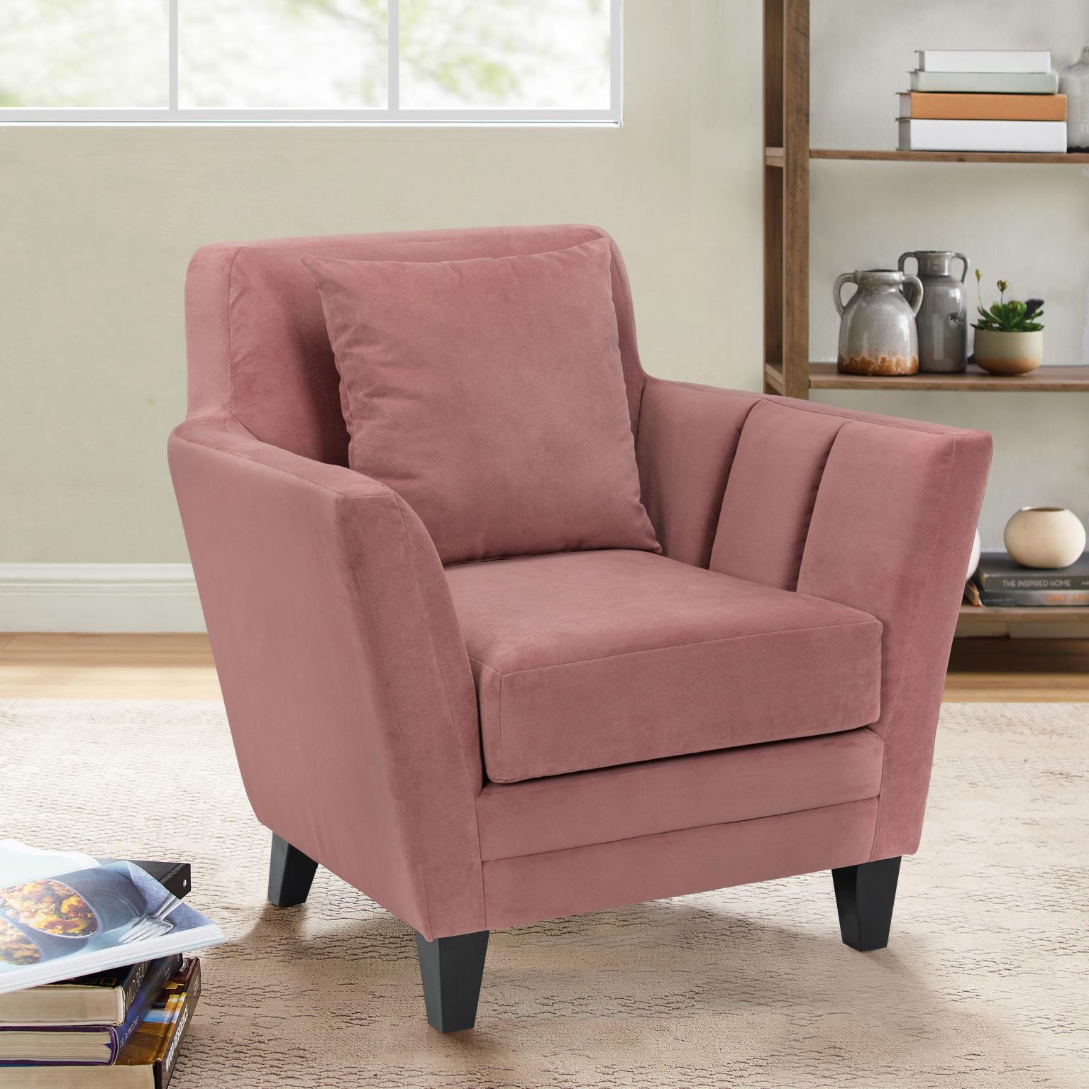 rose accent chair