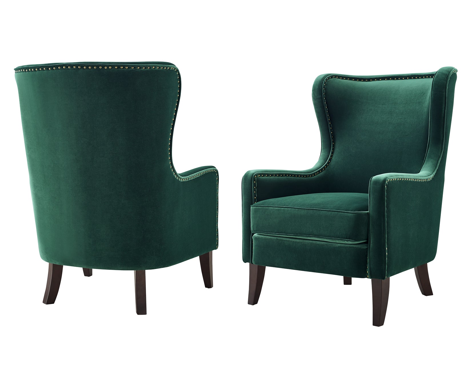 green wingback