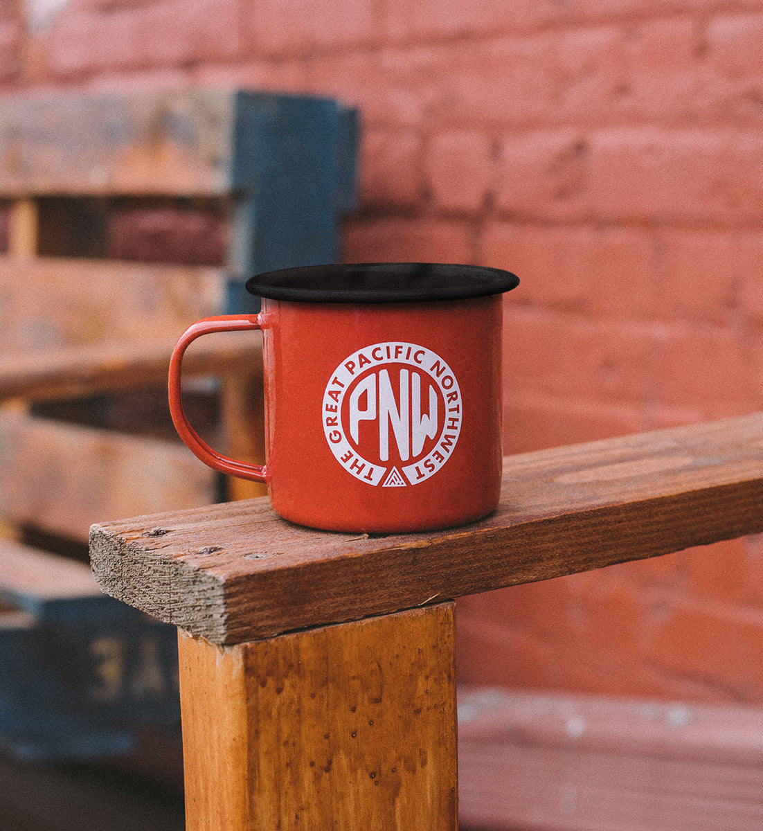 Evergreen Enamel Mug - The Great PNW