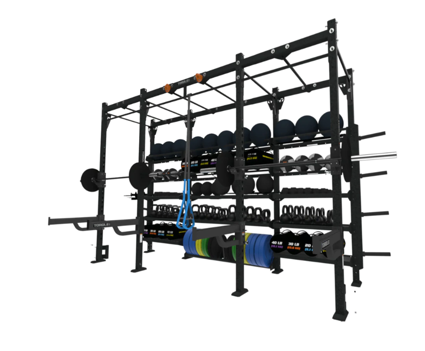 X-GYM 4 Foot Universal Storage Rack - Torque Fitness