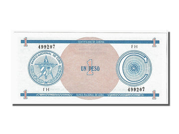 Cuba, 1 Peso, KM #FX11, UNC(65-70), FH 499207