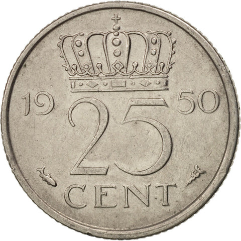 1 cent coin 1950 Netherlands