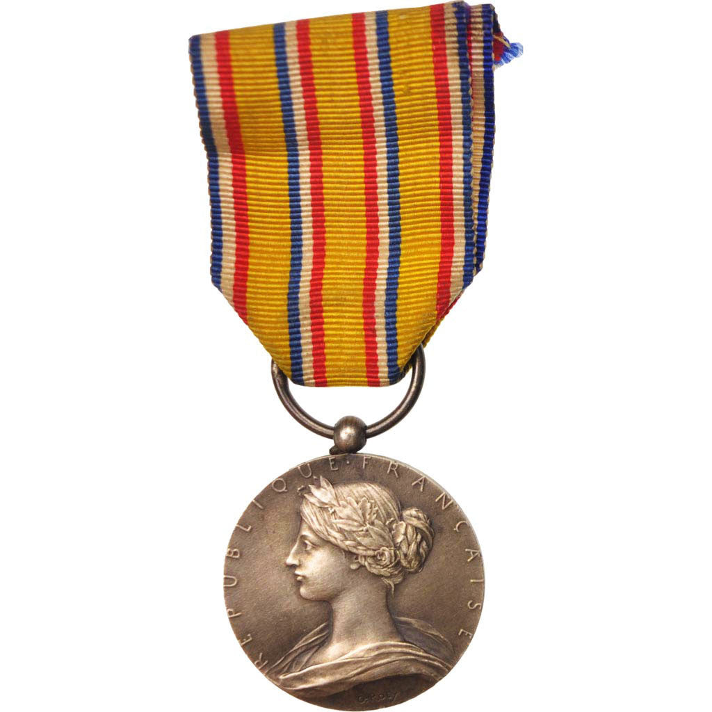 [#416082] France, Ministère de l'Intérieur, Sapeurs-Pompiers, Medal, Non