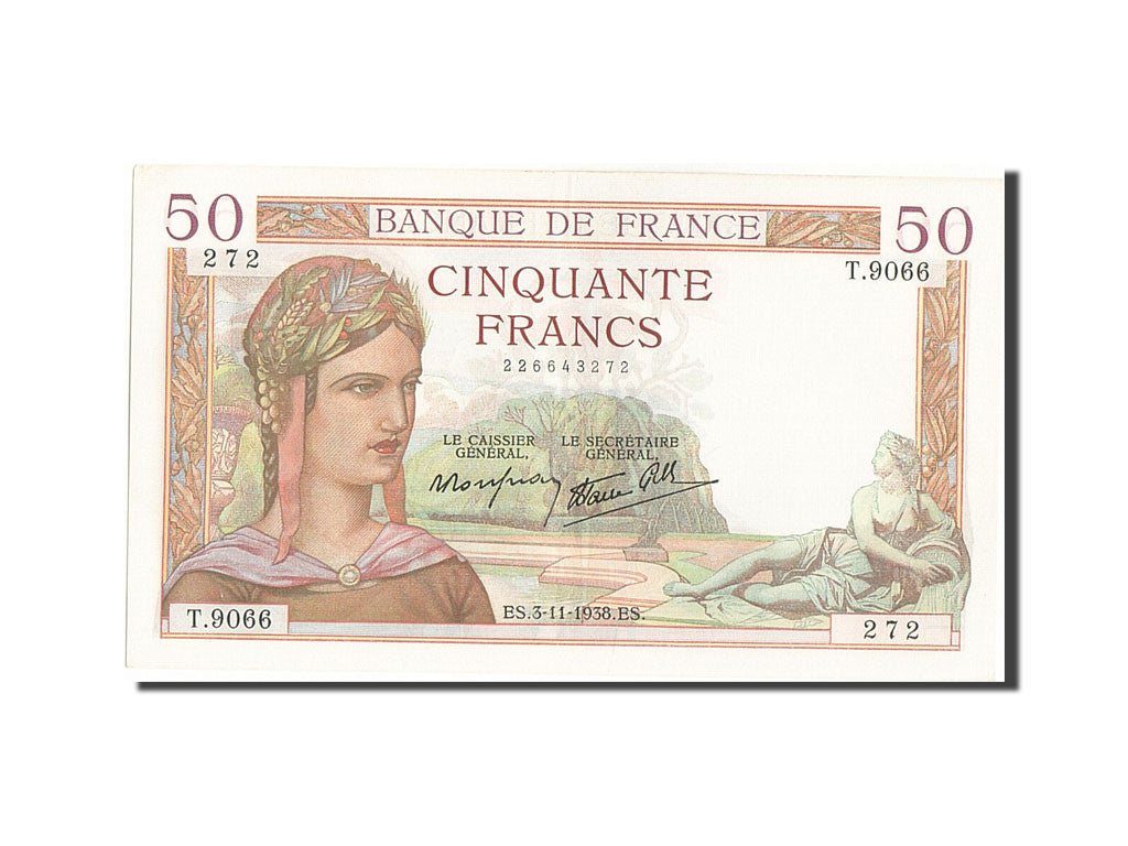 [#205221] 50 Francs type Cérès