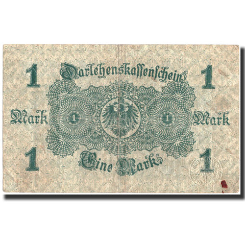 Germany 5 Mark Banknote, 1914-08-05, KM:47c F(12-15)