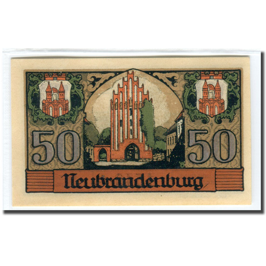 #660775 Banknote, Germany, Neubrandenburg Stadt, 50 ...