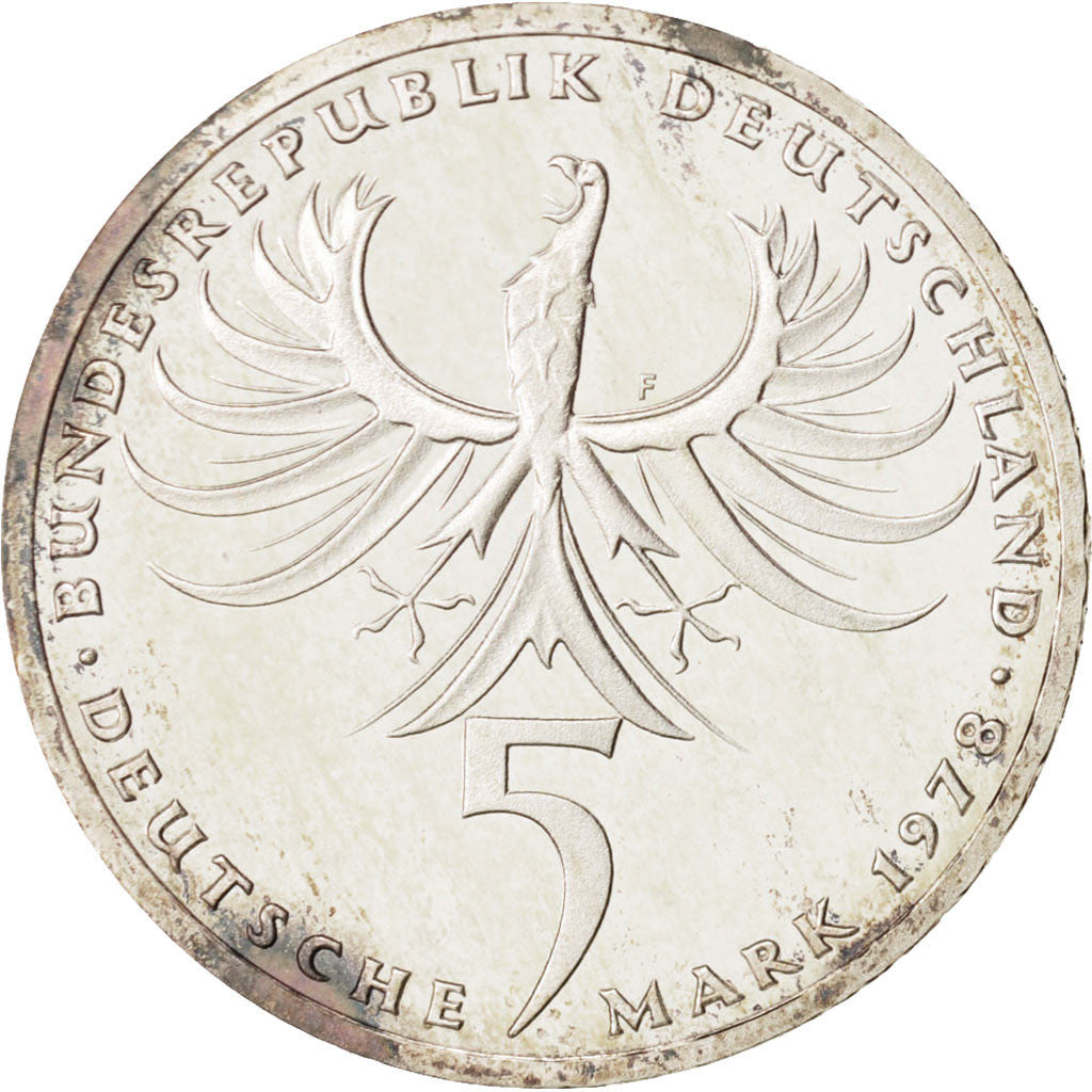 [#48930] République fédérale allemande, 5 Mark, 1978, Stuttgart, Germany