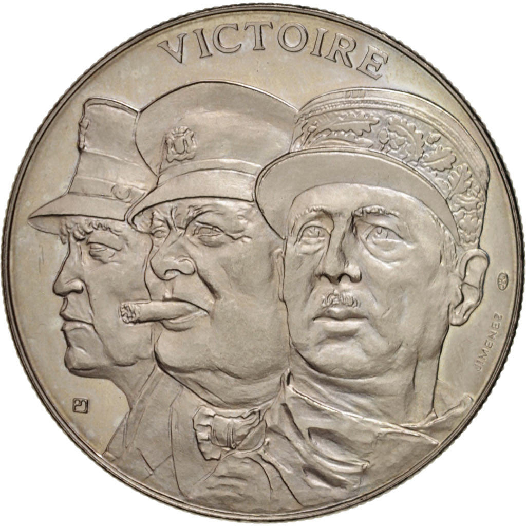 [#402543] France, Victory, Medal, AU(55-58), Nickel, 41mm