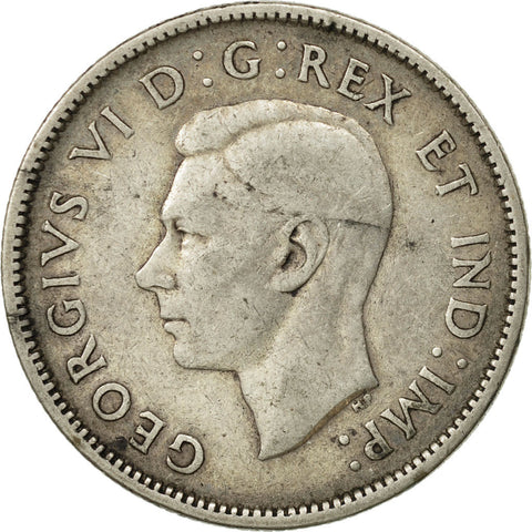 Canada, George VI, 25 Cents, 1940, Royal Canadian Mint, Ottawa,