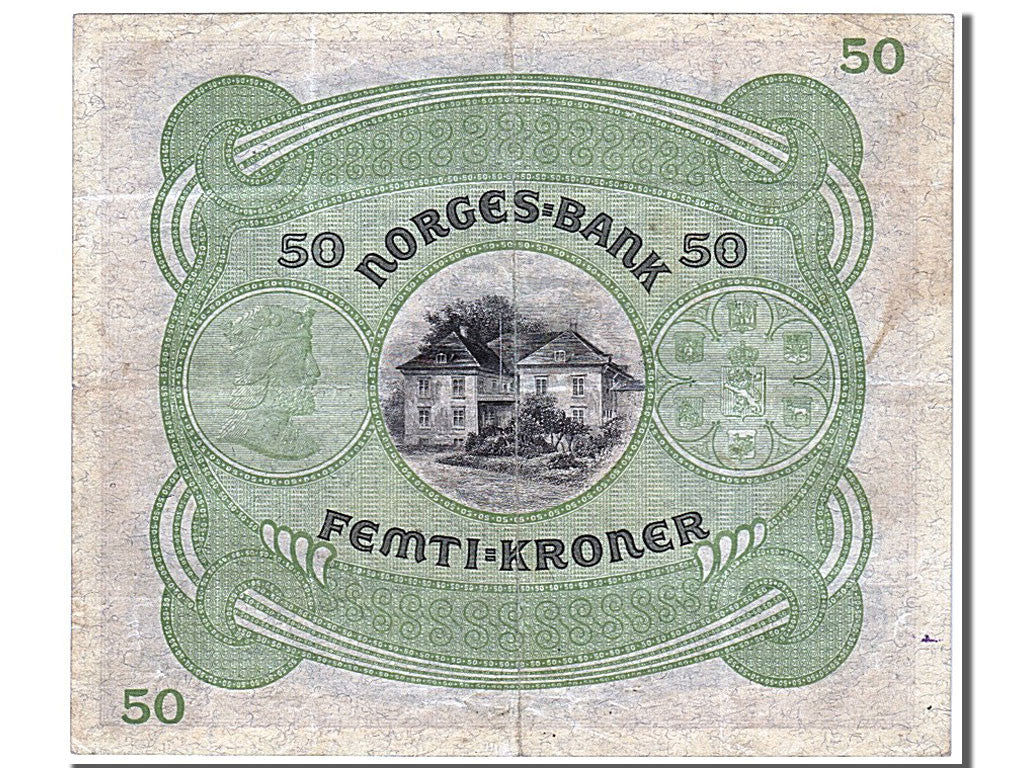 [#102742] Norvège, 50 Kroner type 1901