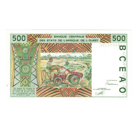 Banknote, West African States, 500 Francs, 1994, KM:710Kd, UNC(65-70)