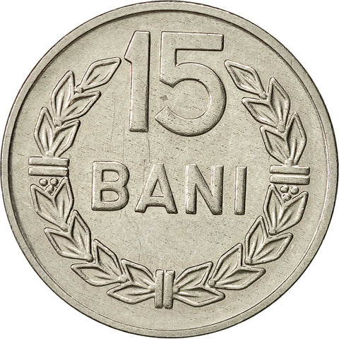 1966 Romania 15 Bani 