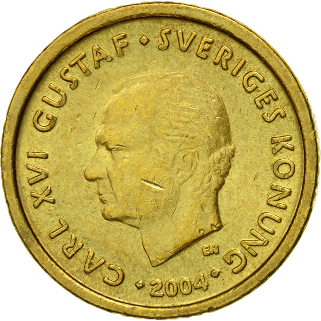 Coin Sweden Carl Xvi Gustaf 10 Kronor 2004 Numiscorner Com