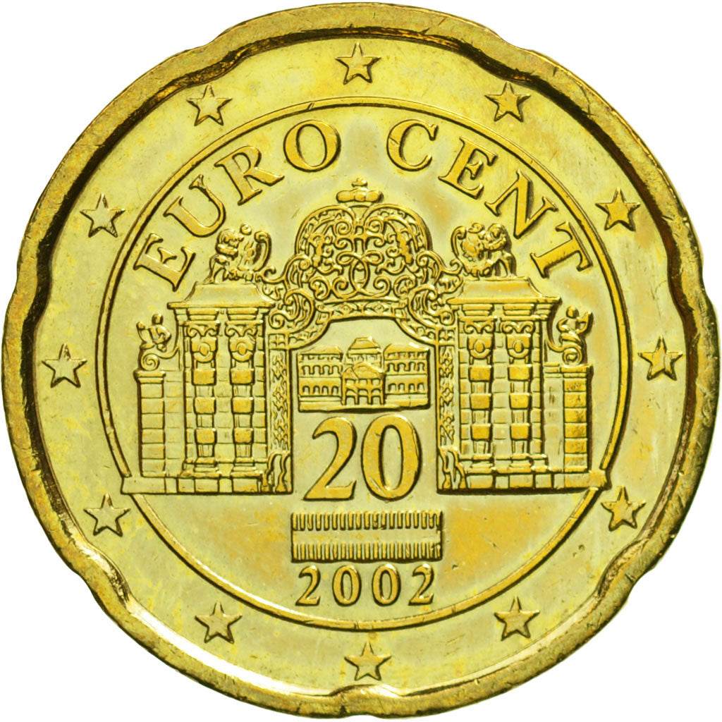 2002 20 euro cent value