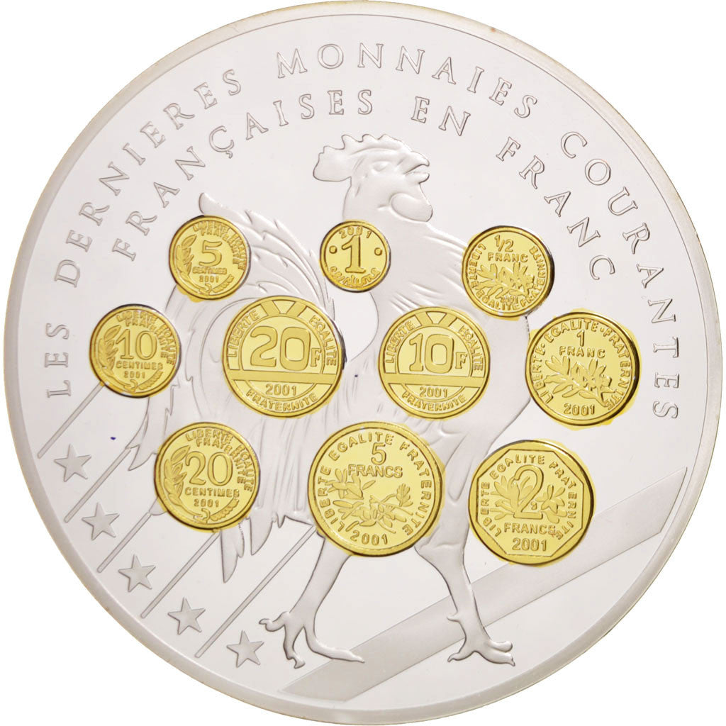 [#69757] 10 ans d'adieu au Franc, Les dernières monnaies courantes françaises