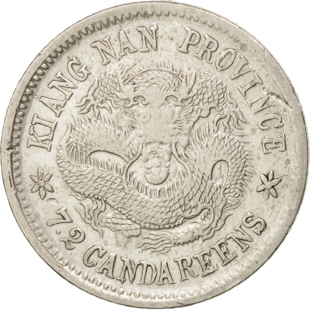 [#503073] China, KIANGNAN, Kuang-hs, 10 Cents, 1903, SS, Silber, KM:142a.11