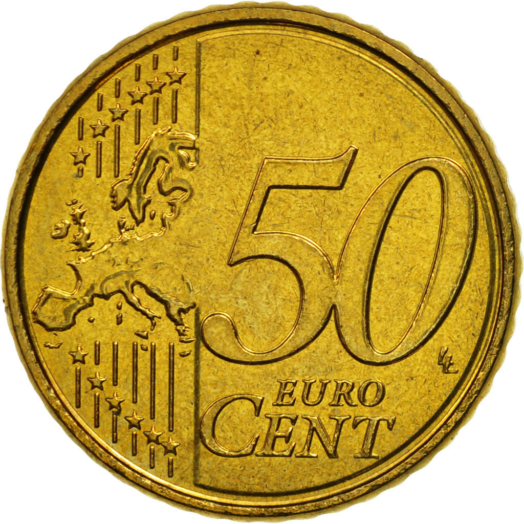 [#461340] Belgique, 50 Euro Cent, 2008, SPL, Laiton, KM:279