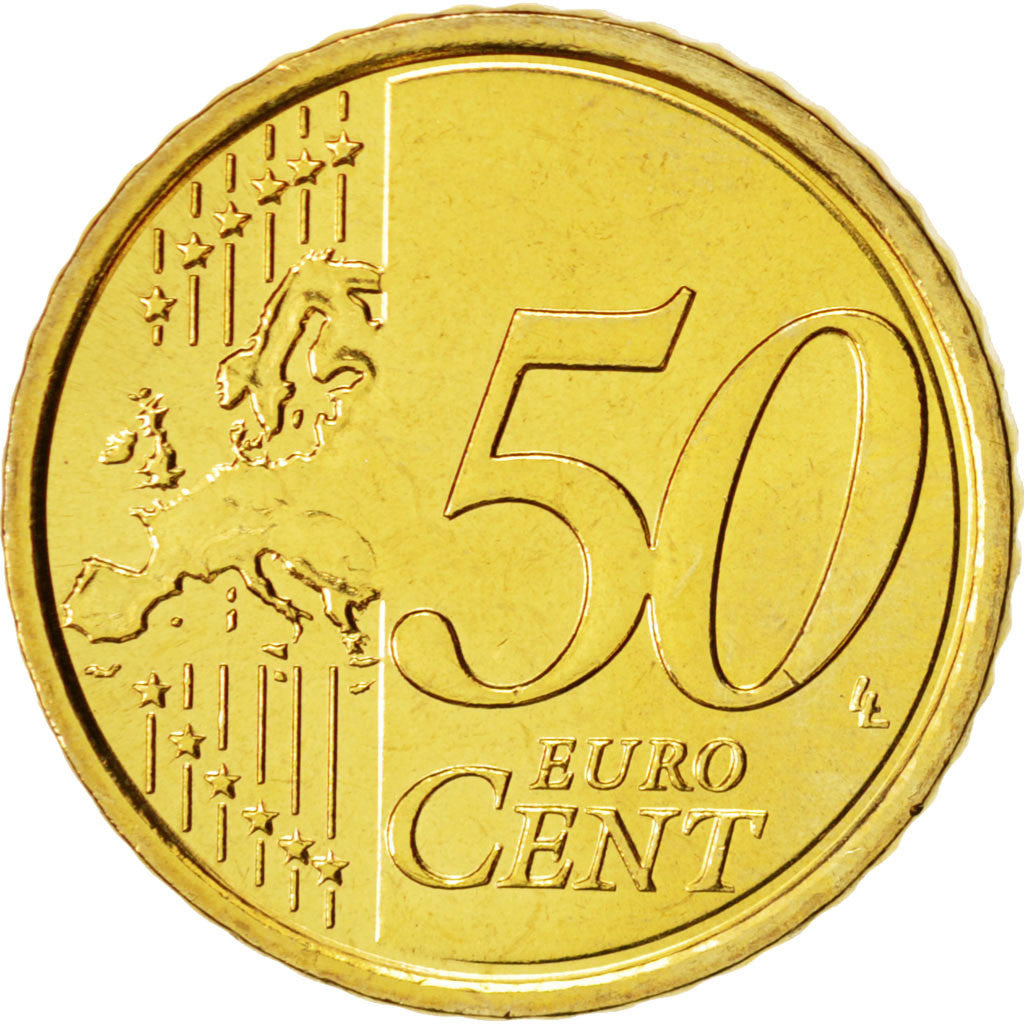 Монета 50 евроцентов. Монета 50 центов евро. 50 Евро монета. Монет 2007 год 50 Euro Cent.