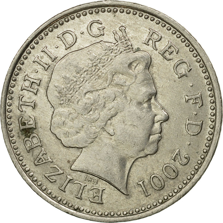 Coin – Great Britain – Elizabeth II – 10 Pence – 2001 – NumisCorner.com