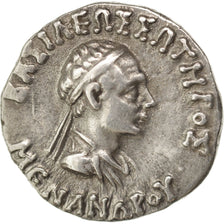 Bactriane (Kingdom of), Menander (160-140 BC), Menander, Baktria, Drachm,...
