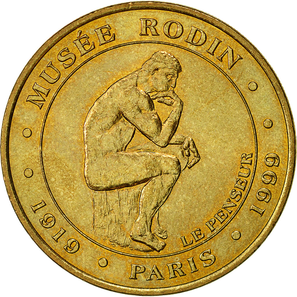 5157 France Token Touristic Token Paris Musee Rodin Le Penseur Ebay