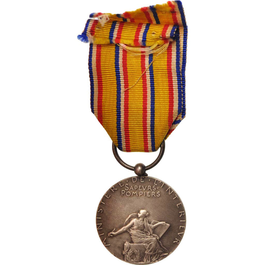 [#416082] France, Ministère de l'Intérieur, Sapeurs-Pompiers, Medal, Non