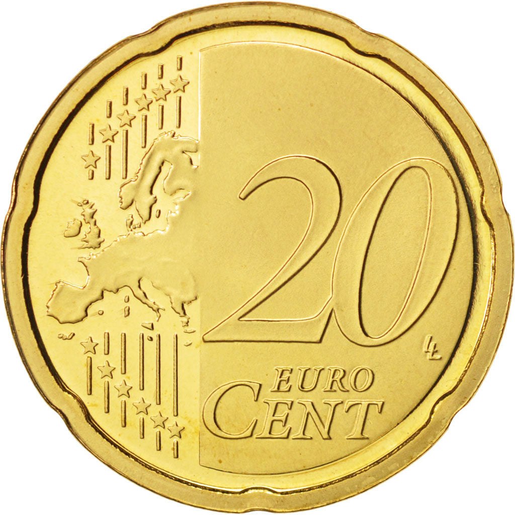 [#416549] San Marino, 20 Euro Cent, 2008, FDC, Laiton, KM:483
