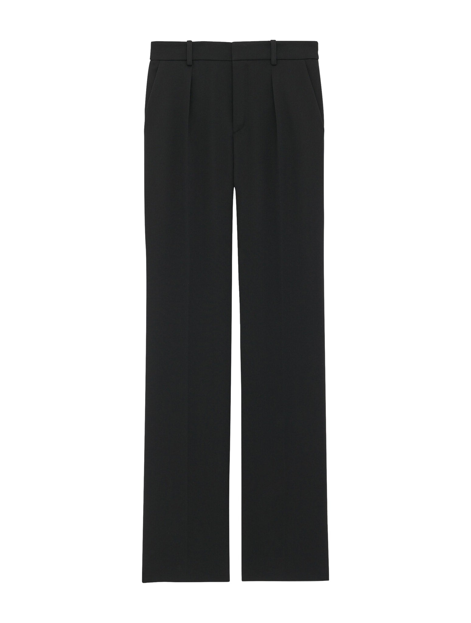 Shop Saint Laurent Pants In Noir