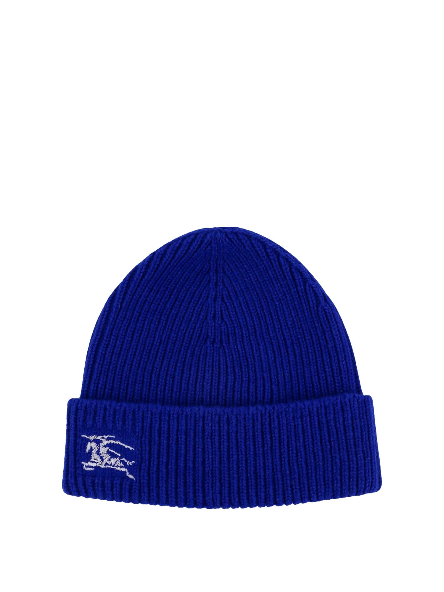 Shop Burberry Ekd Beanie Hat In Knight