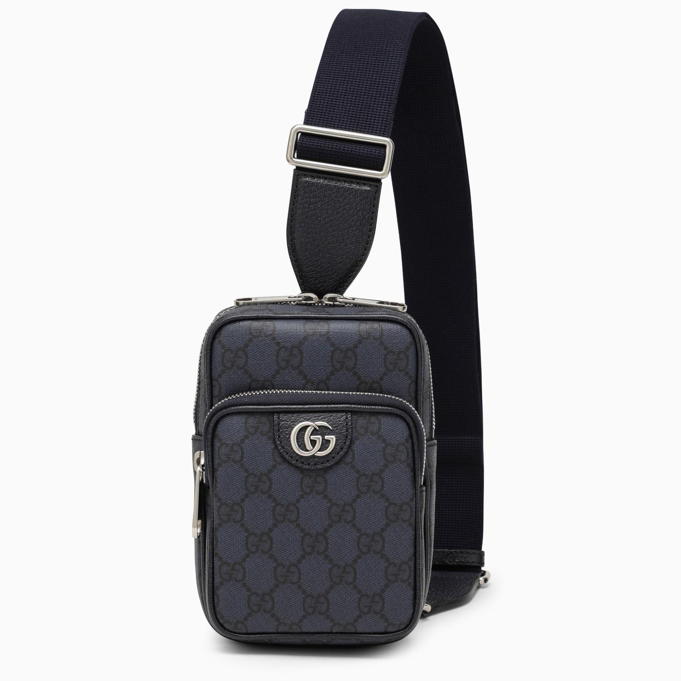 Shop Gucci Blue Ophidia Gg Mini Bag