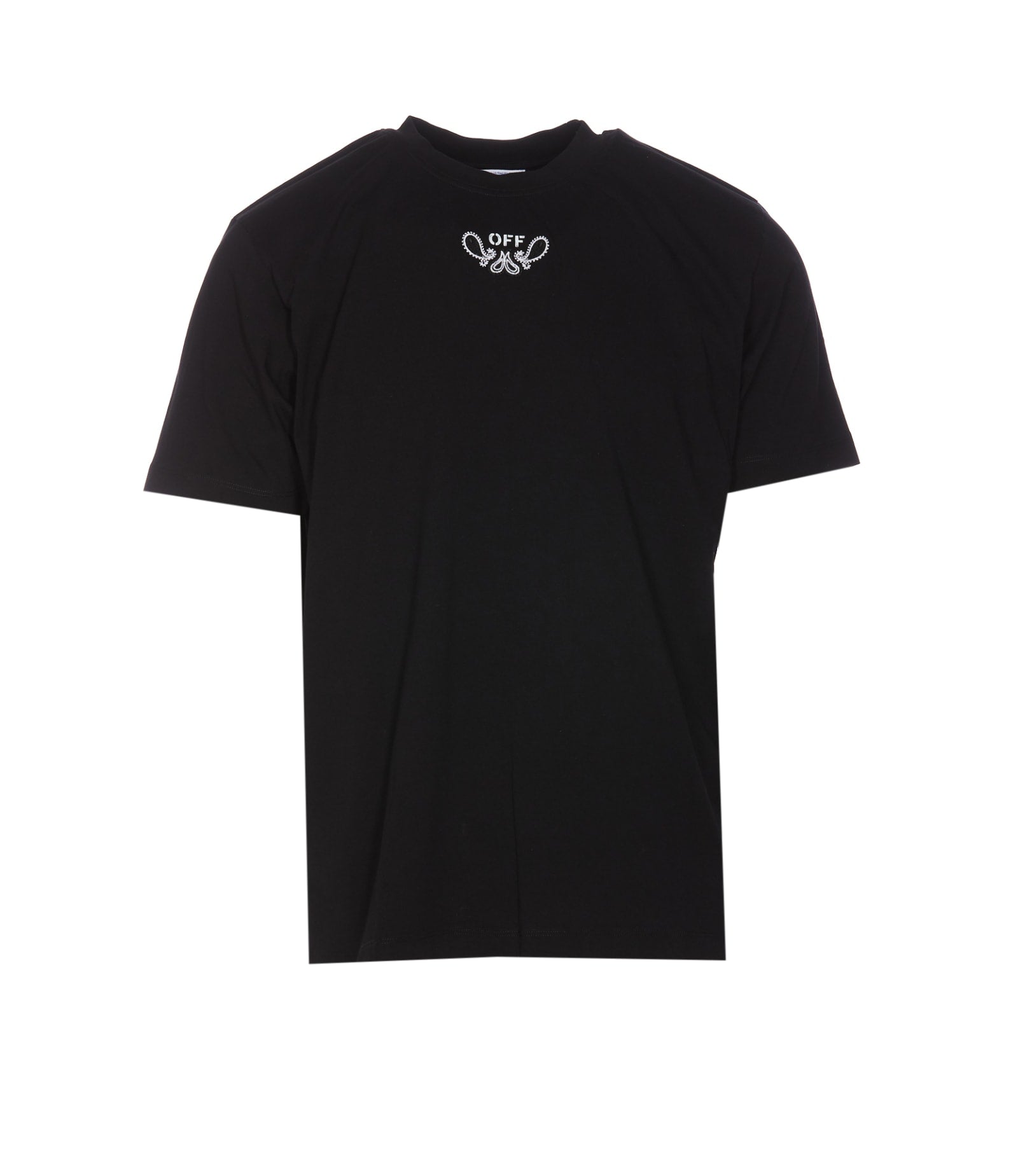 Shop Off-white Bandana Arrow T-shirt In Black