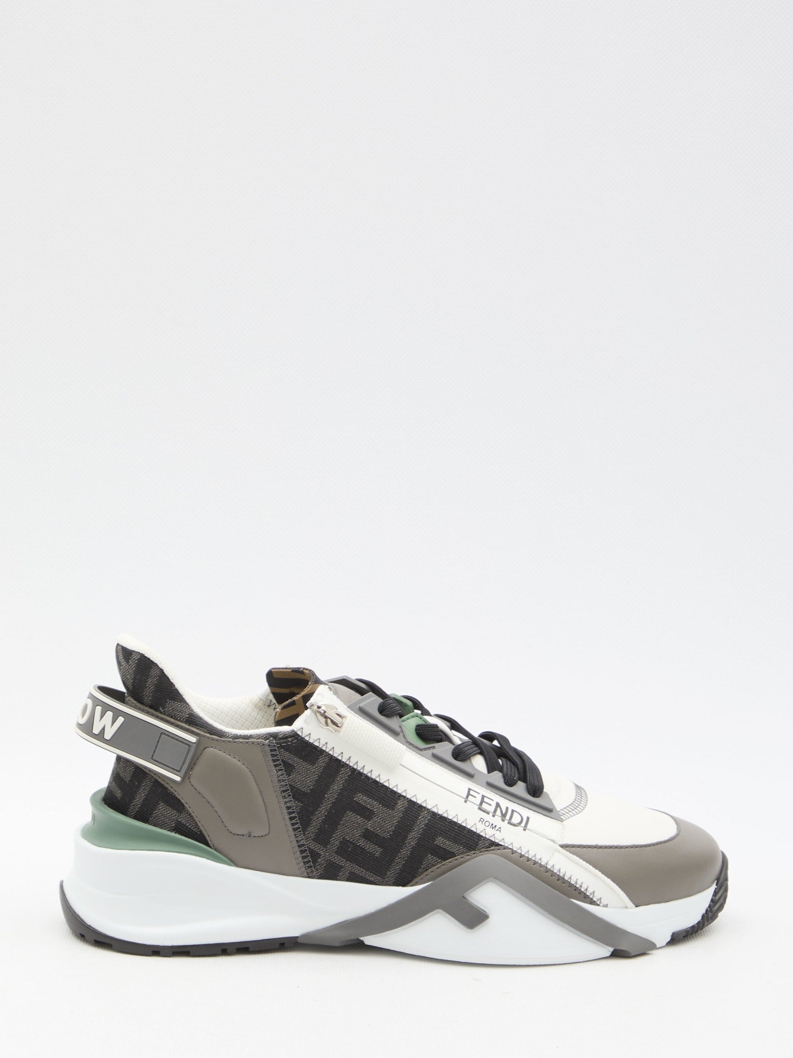 Shop Fendi Flow Sneakers In Multicolor