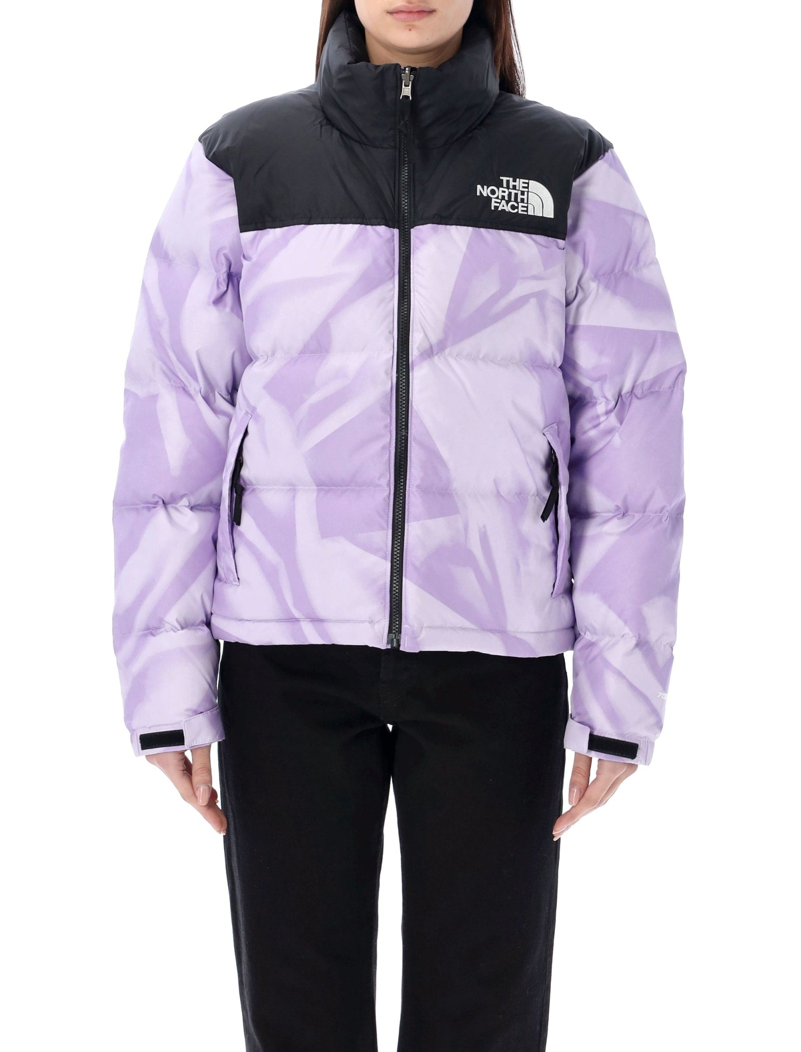 Shop The North Face 1996 Nuptse Jacket In Icy Lilac