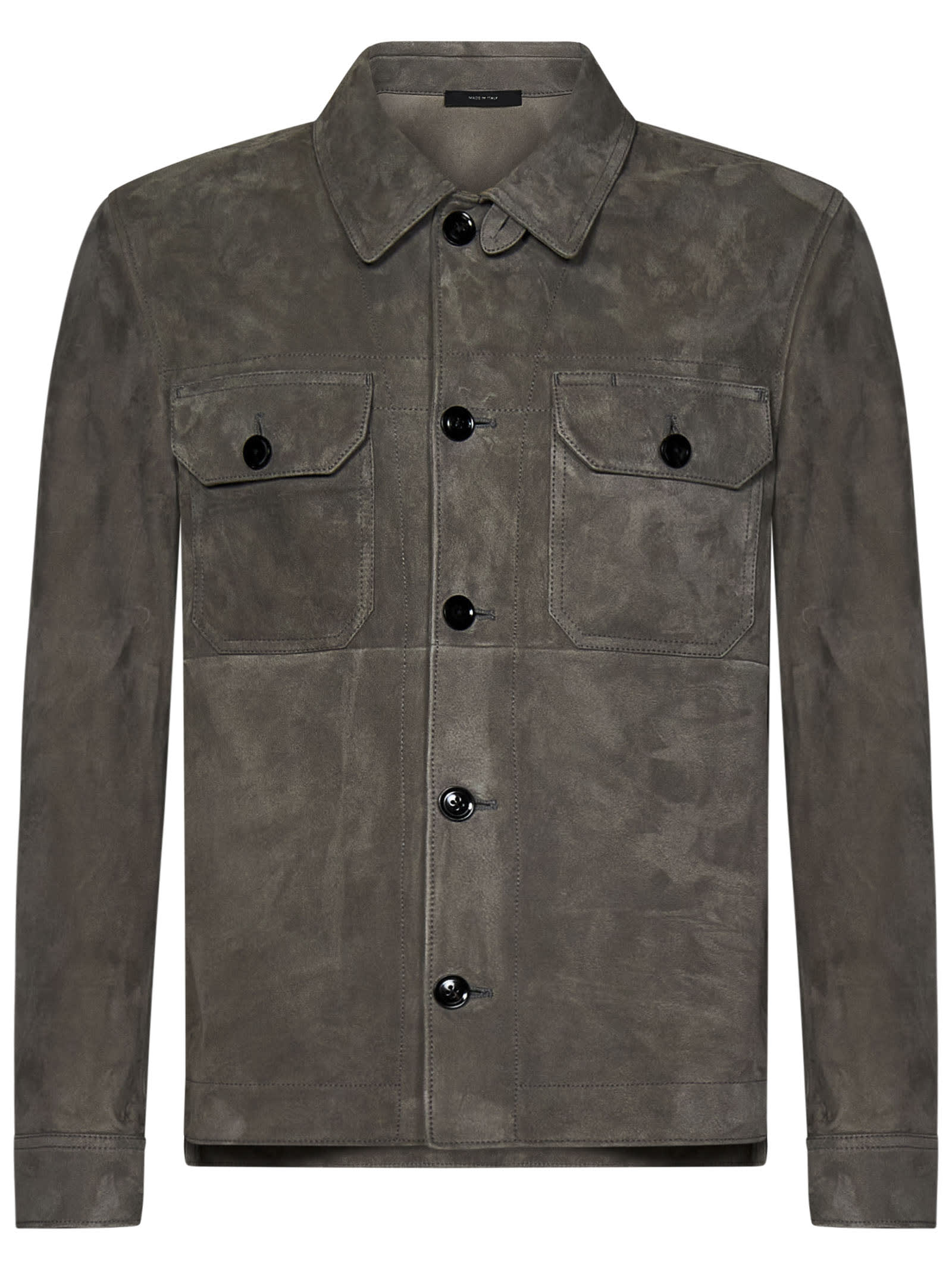 Shop Tom Ford Jacket In Grey