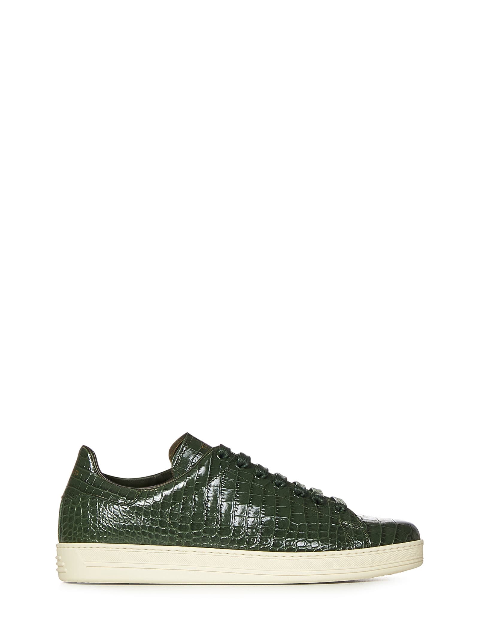 Shop Tom Ford Warwick Sneakers In Green