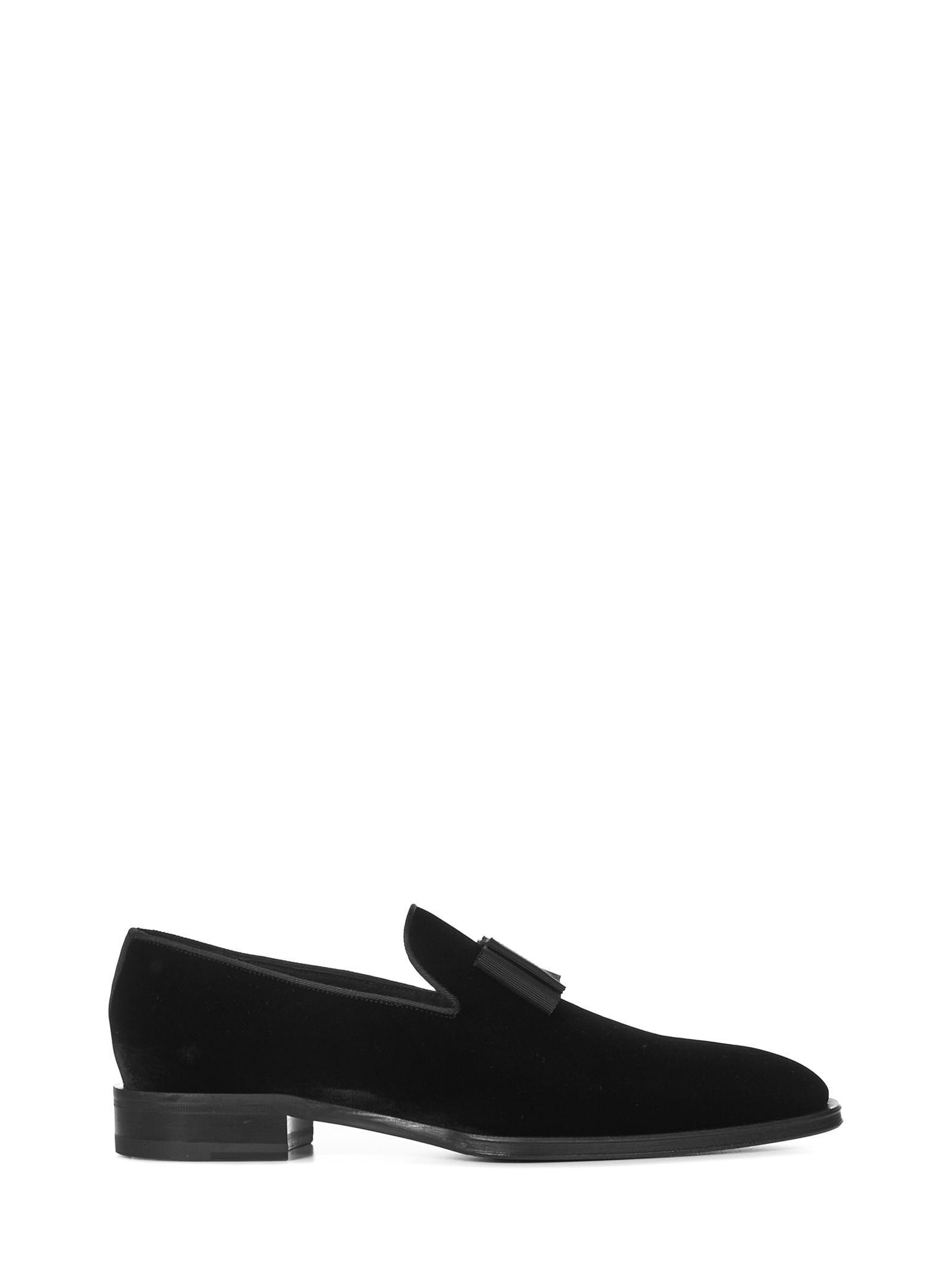 Shop Dsquared2 Ubaldo Loafers In Black