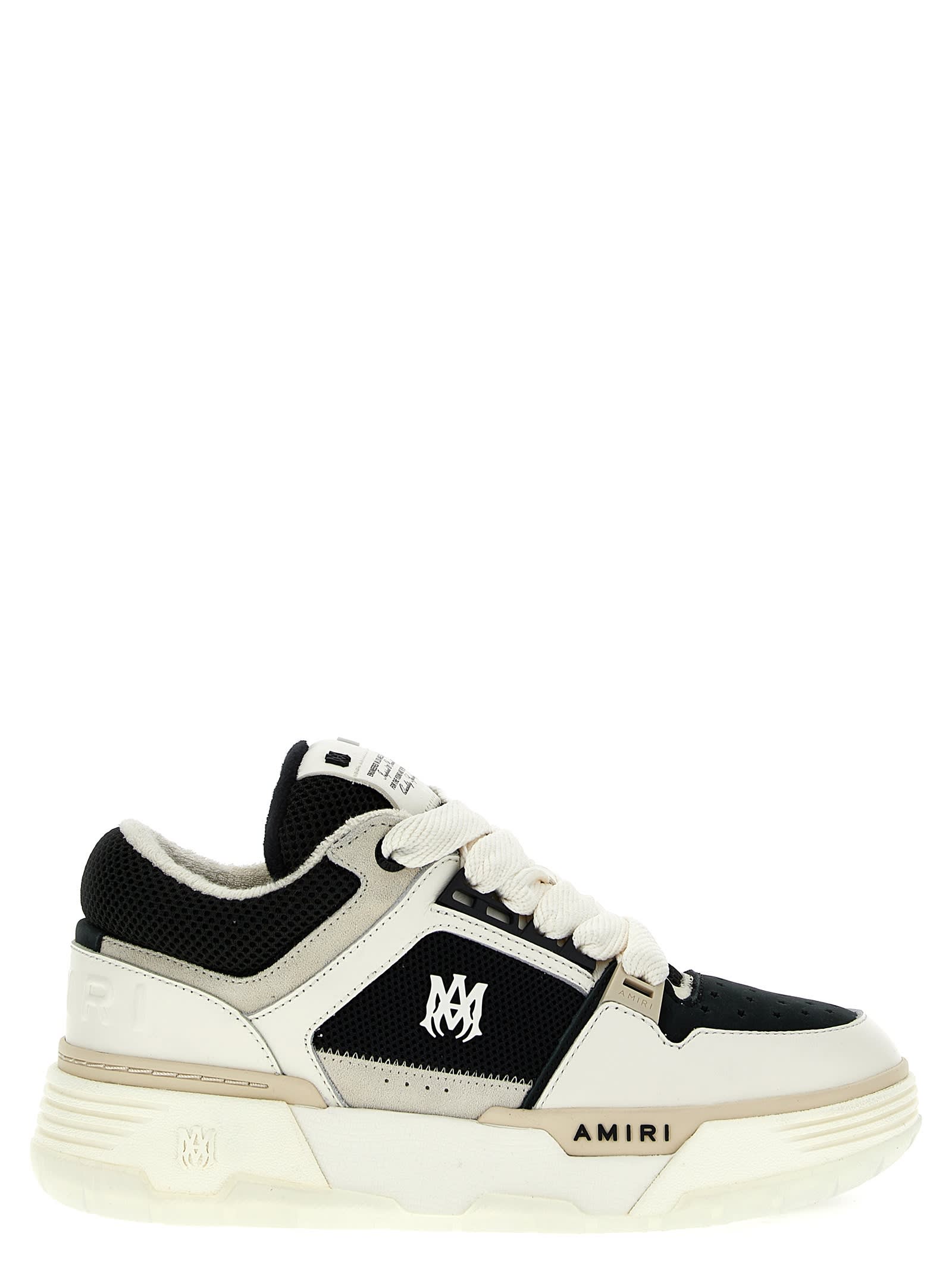 Shop Amiri Ma-1 Sneakers In White/black