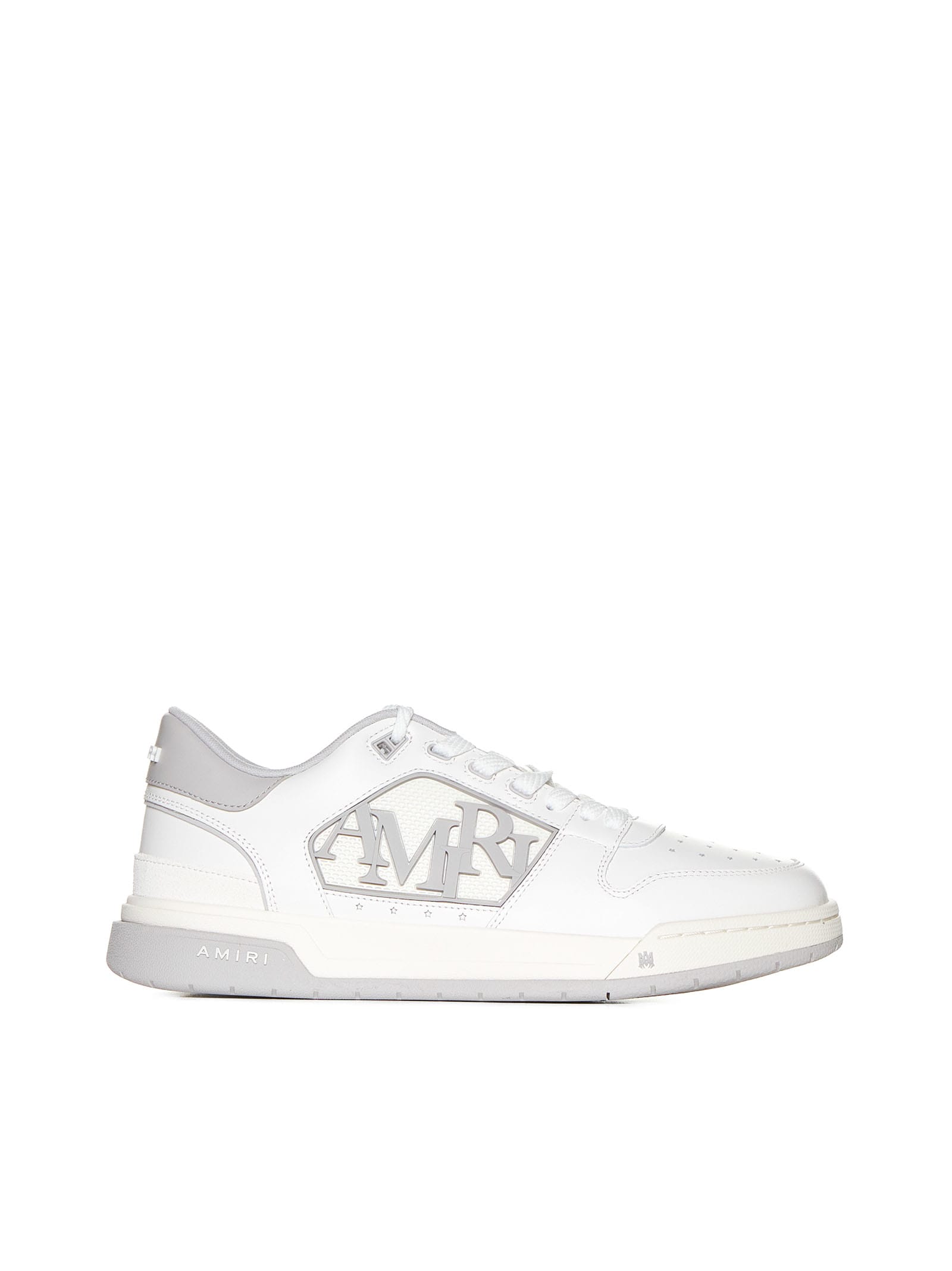 Shop Amiri Sneakers In White Grey