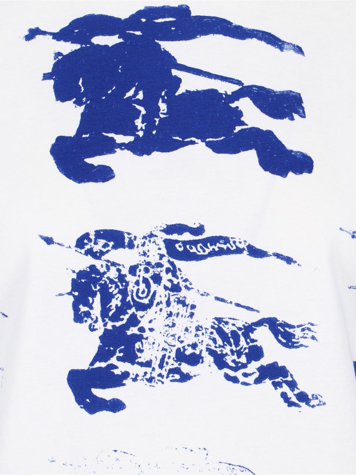 Shop Burberry Ekd Print T-shirt In Default Title