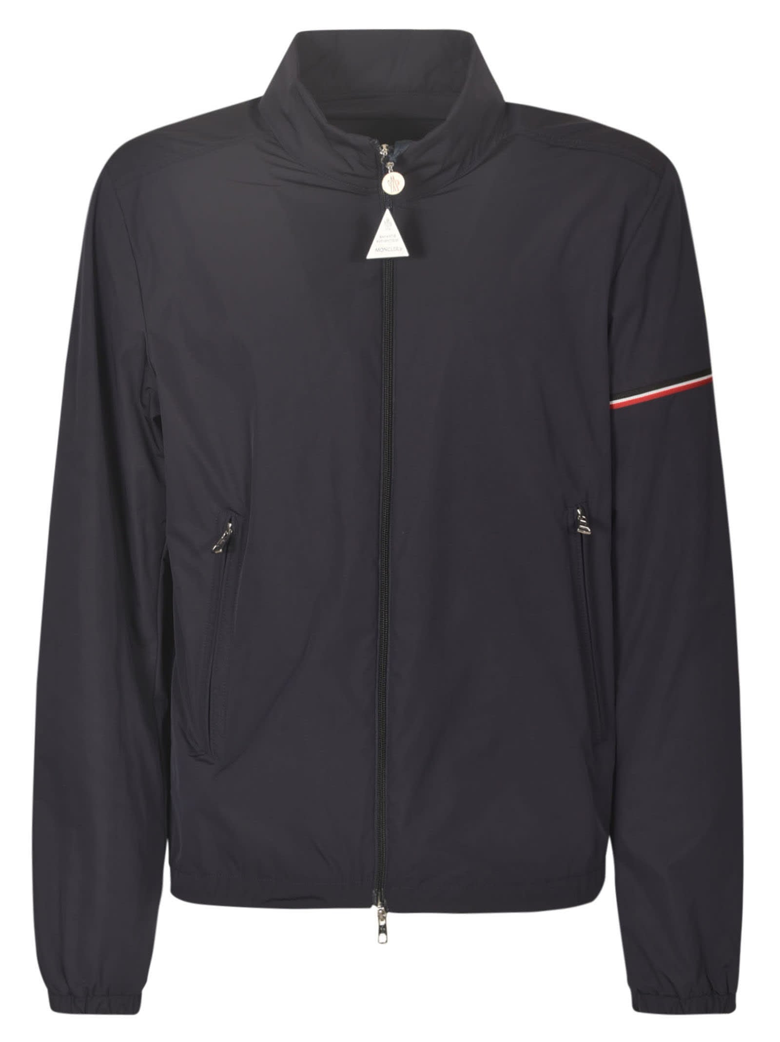 Shop Moncler Ruimette Raincoat In Blue