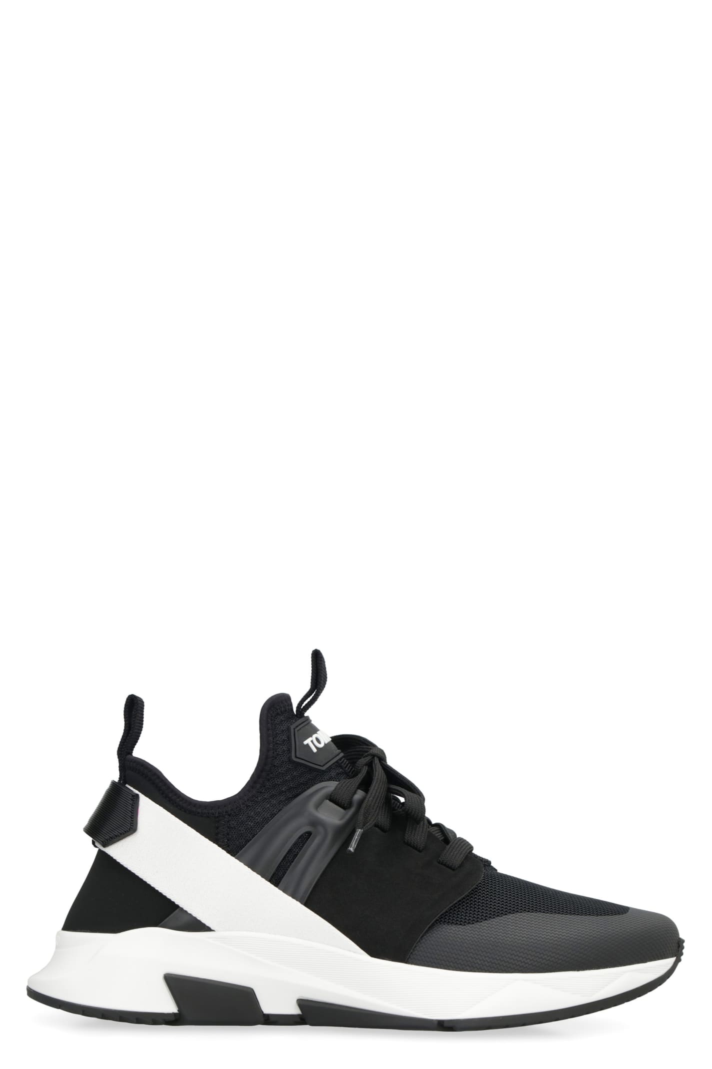 Shop Tom Ford Jago Low-top Sneakers In Black