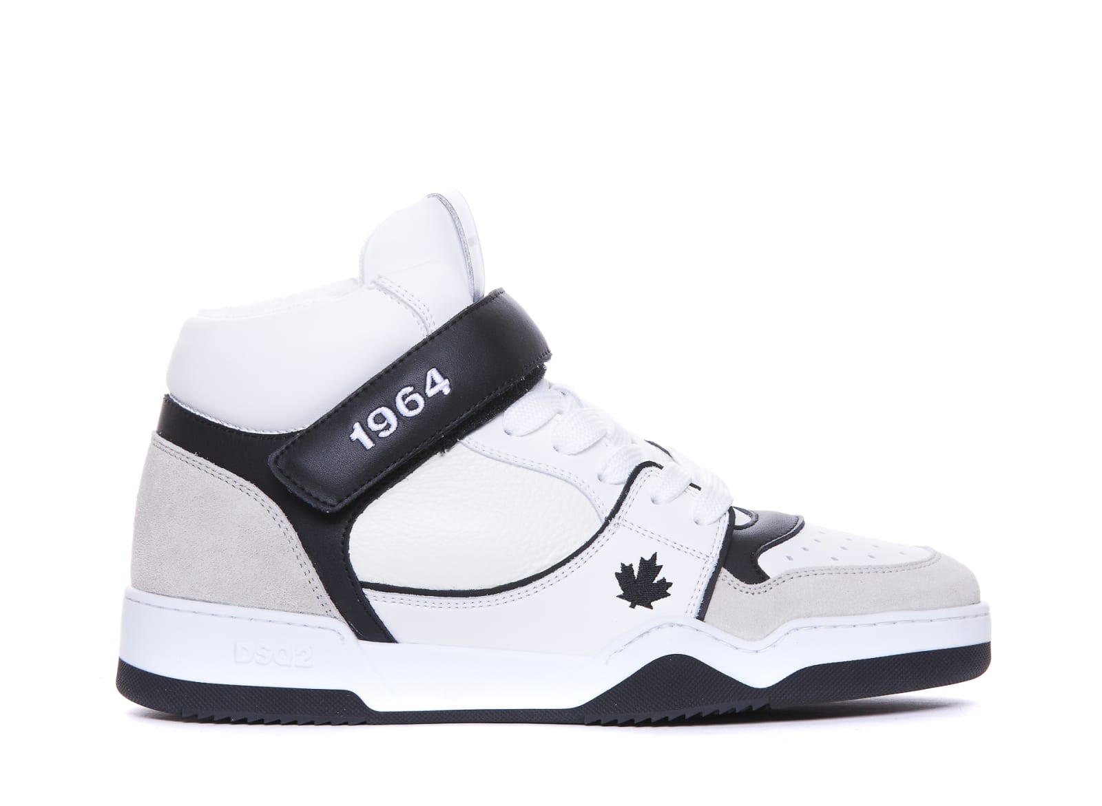 Shop Dsquared2 Spiker Sneakers In White