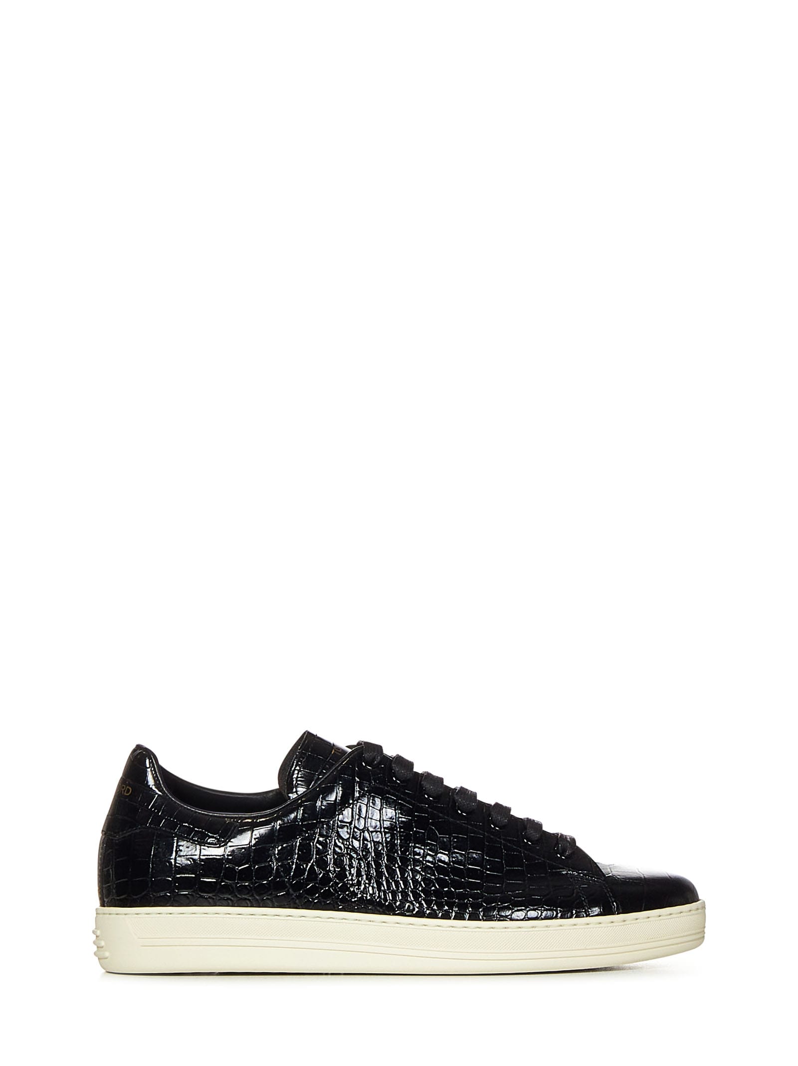 Shop Tom Ford Warwick Sneakers In Black