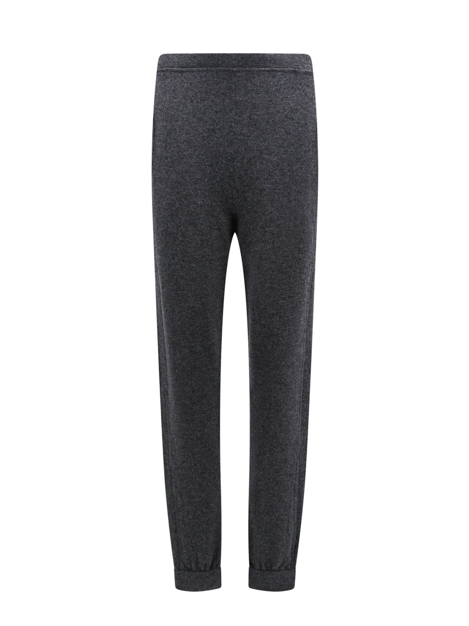 Shop Saint Laurent Trouser In Gris Chine Moyen