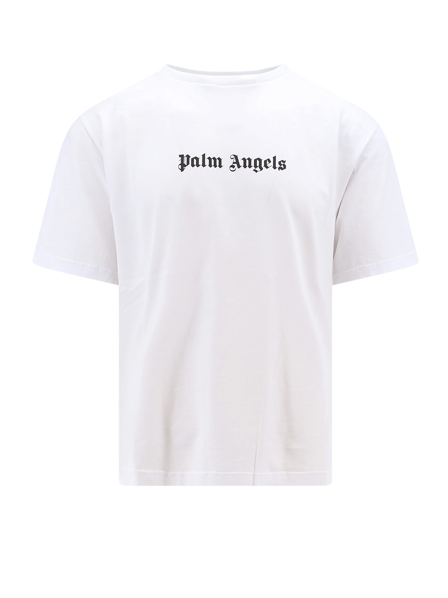 Shop Palm Angels T-shirt In White