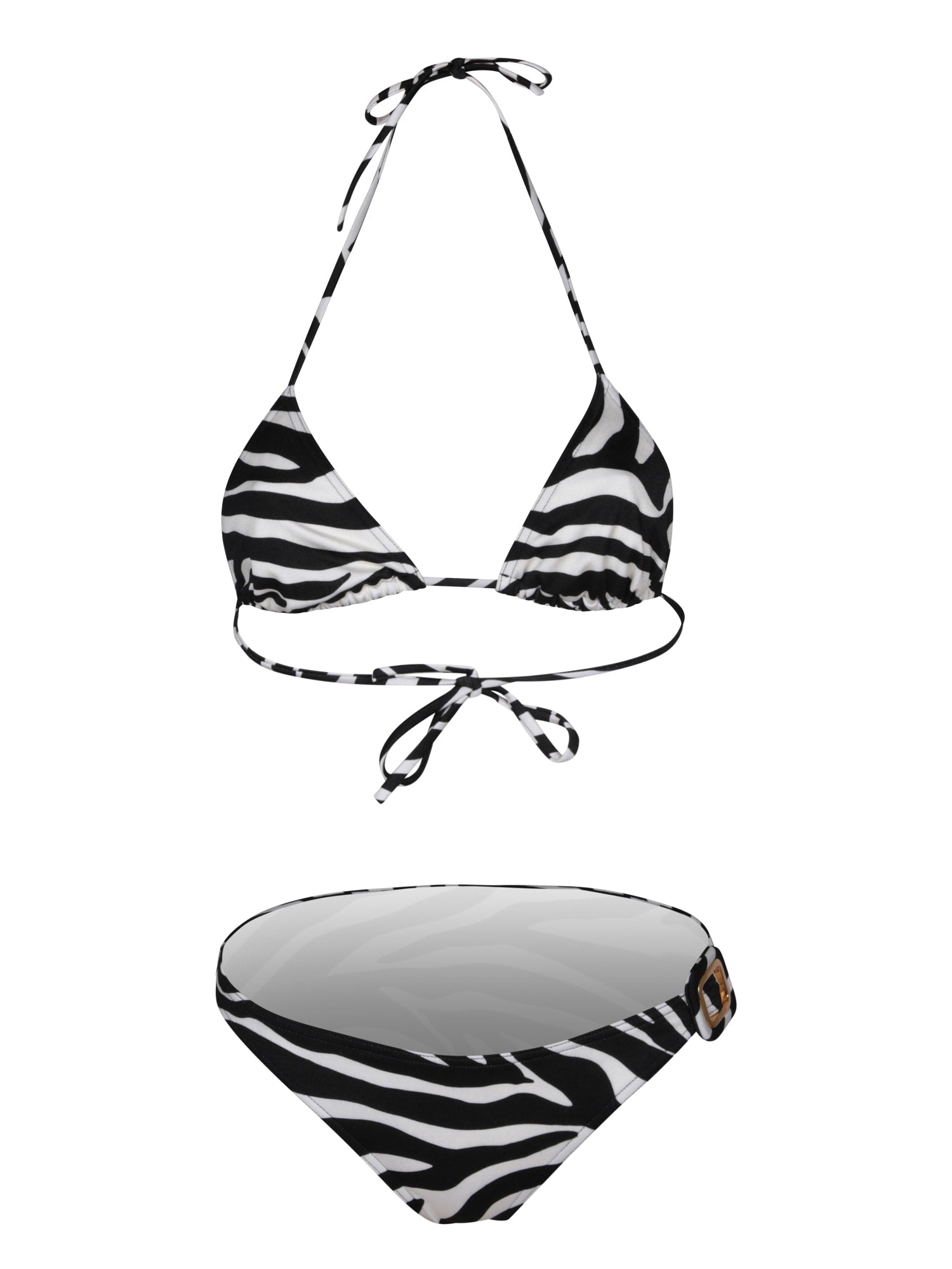 Shop Tom Ford Zebra Motif Black/white Bikini