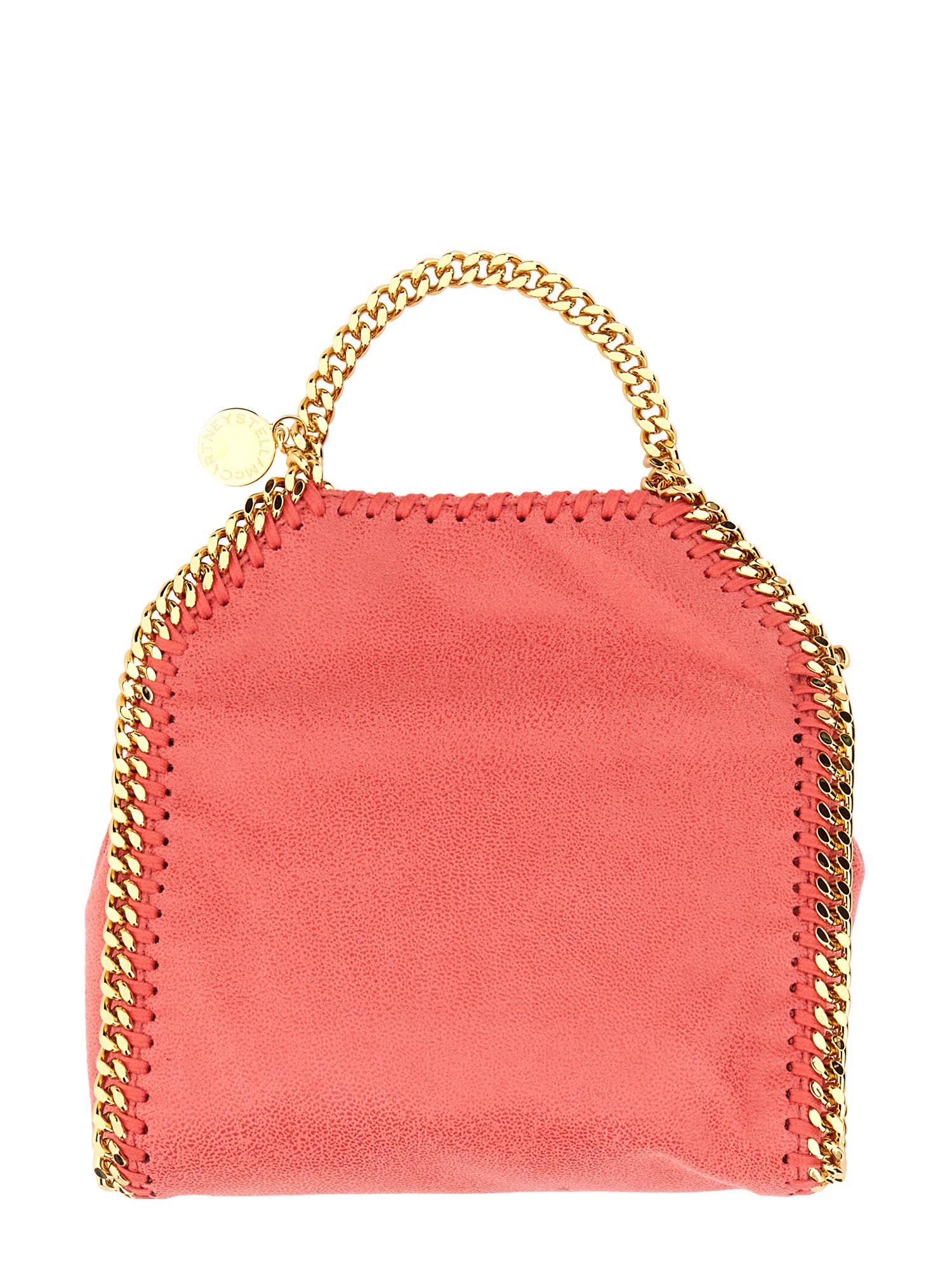 Shop Stella Mccartney Falabella Tiny Tote In Pink