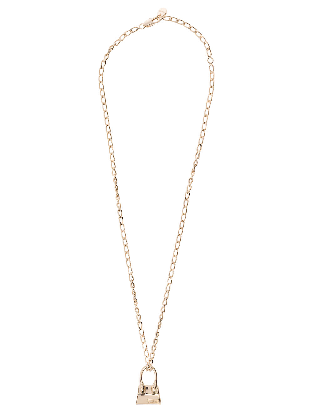 Shop Jacquemus Le Collier Chiquito Necklace In Metallic