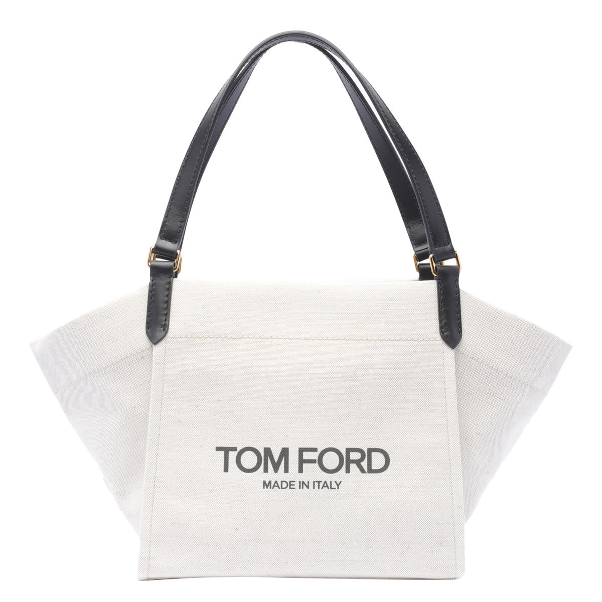 Shop Tom Ford Tote Bag In Beige